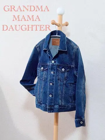 GRANDMA MAMA DAUGHTER 데님 자켓