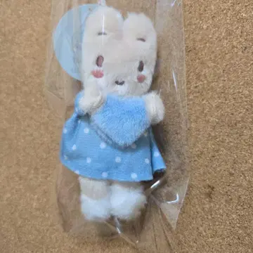 Bleu Bleuet 블루 블루에 마론 크림 키링 마스코트