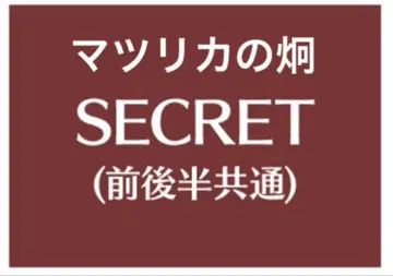 마츠리카의 켄 오토메이트 정원 런천 매트 Secret 시크레