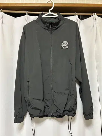 LACOSTE for 별주 트랙 자켓 나일론 자켓 블랙