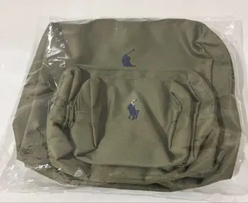 폴로 랄프로렌 자수 올리브 파우치 세트