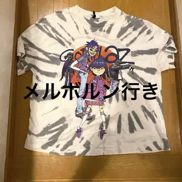 H&M x gorillaz 타이다이 티셔츠
