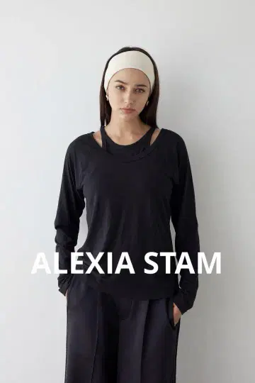 ALEXIA STAM 레이어드 T