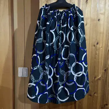 아프리카 천 스커트
