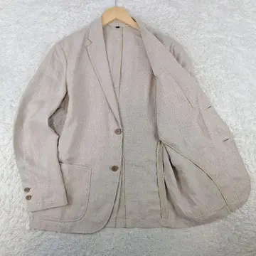 MUJI 무인양품 린넨 100 썸머 자켓 베이지 M