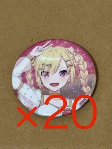 뱅드림 애니메이트 드림 페어 2025 캔뱃지 나카마치 아라레 20개