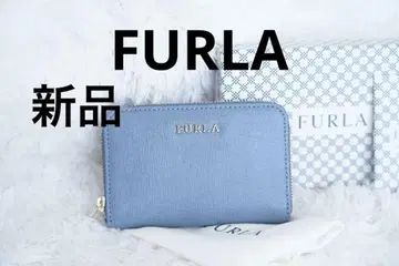택 포함 새상품 FURLA 코인 케이스 키케이스 그레이 라운드 지퍼