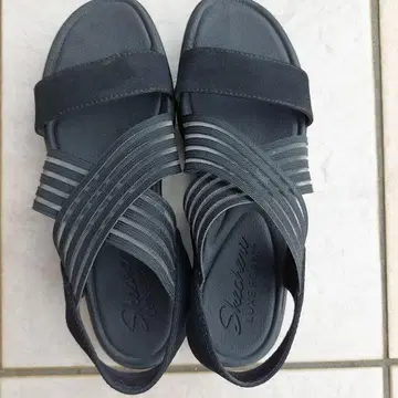 Skechers 블랙 스포츠 샌들