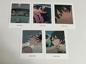 계속 한밤중이면 좋을 텐데. 스냅샷 스티커  간구레이 5세트