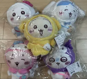 치이카와 산리오 마스코트 홀더 봉제 인형 컴플리트