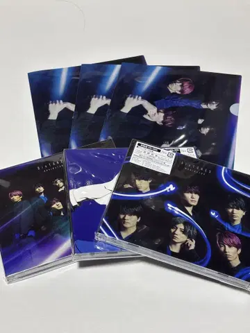 SixTONES NAVIGATOR 3가지 형태 클리어 파일 세트