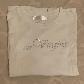 theVirgins 비쥬 로고 티셔츠