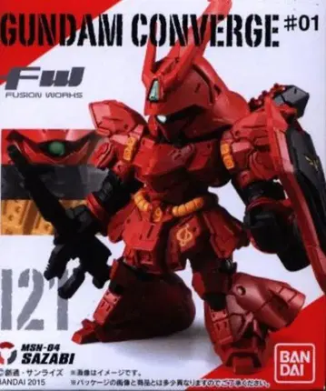 반다이 FW GUNDAM CONVERGE #01 사자비 121