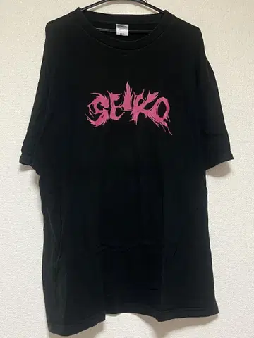 오모리 야스코 슈퍼 가수 티셔츠 신가이아 굿즈 블랙 블랙 xxl