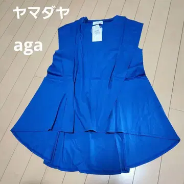 야마다야 aga Noritake 슬리브리스 티셔츠 코튼 셔츠