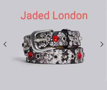 Jaded London 스터드 벨트