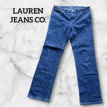LAUREN JEANS CO. 다크 블루 데님 10 청바지
