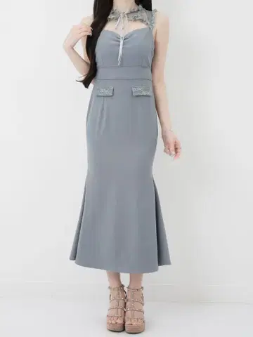 루미뇽 Lumignon 클래식 레이스 레이디 드레스