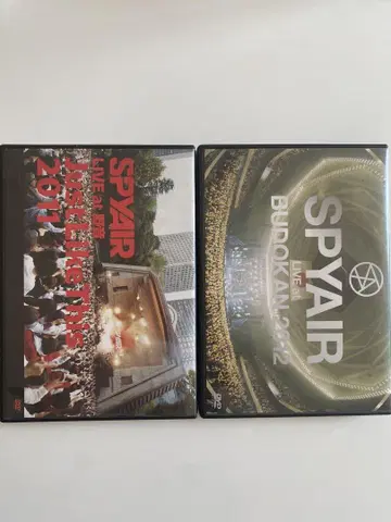 SPYAIR 라이브 DVD Just Like This & 무도관 세트
