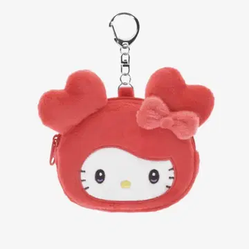 TWICE 산리오 채영 키티 캔 배치 파우치 키링