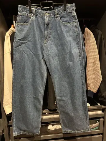 자라 라이트 블루 배기 데님 USA 36