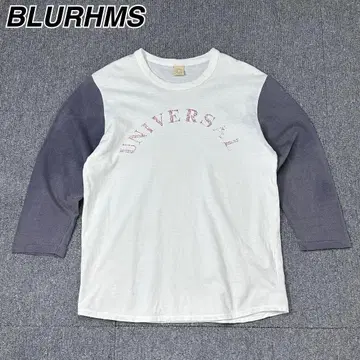 blurhms 페이드 7부 소매 티셔츠 티셔츠 블럼스