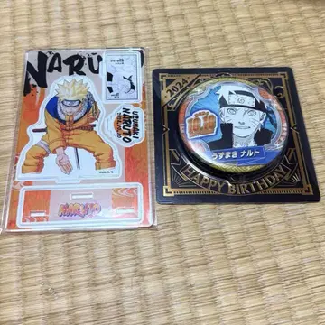 NARUTO 벌스데이 생일 캔뱃지 명장면 디오라마 피규어 나루토