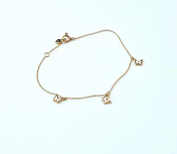 STAR JEWELRY 스타 주얼리 K10 버터플라이 팔찌