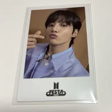 BTS FESTA 페스티벌 트레이딩 카드 인스턴트 사진 정국