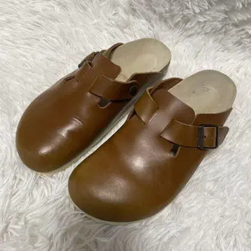 버켄스탁 보스턴/진저 브라운/스무스 가죽 24cm