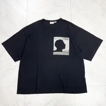 Dries Van Noten Len Lye 렌 라이 티셔츠 블랙 L