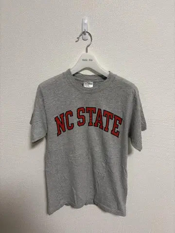 90s NC STATE 티셔츠 S 사이즈 그레이