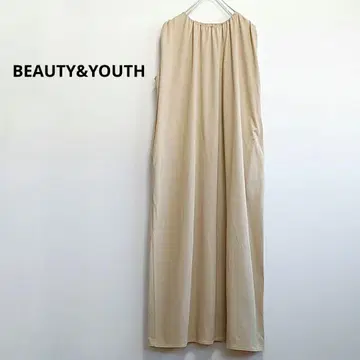 컨디션 최상 BEAUTY&YOUTH 트윌 스모크 원피스