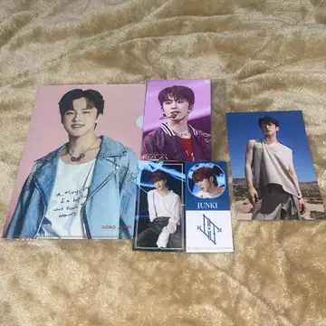 JO1 코노 준키 트레이딩 카드, 클리어 파일, 엽서, 브로마이드, 씰