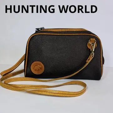 HUNTING WORLD 헌팅월드 숄더백 브라운