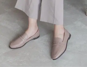 VIVIAN/스퀘어토/레인 로퍼 신발/24.5~25.0cm