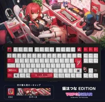 VSPOGEAR 고양이 망상 EDITION 게이밍 키보드