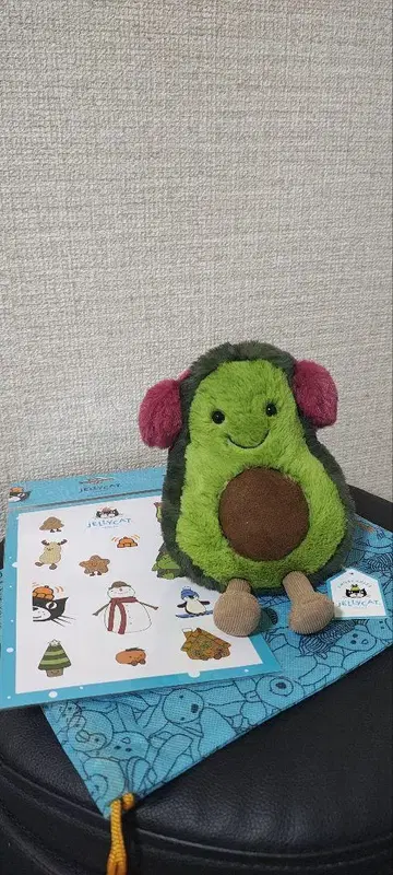 jallycat rabbit 아보카도 봉제 인형 제리 캣
