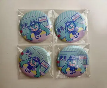 39TENJIN 여행 캔뱃지 하츠네 미쿠 4개 세트