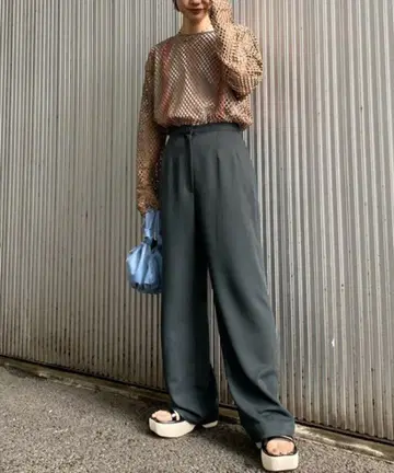 아메리빈티지 썸머 팬츠 S 그린