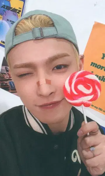 ATEEZ 프레쉬 사슴 HONG JOONG 트레이딩 카드