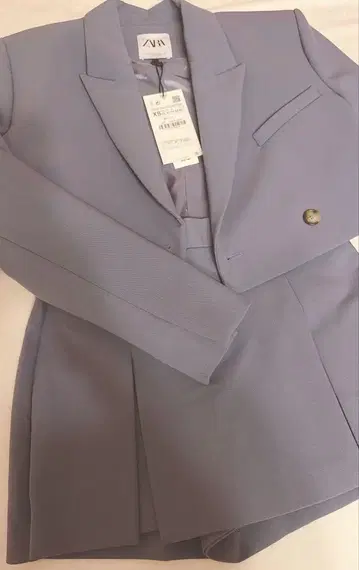 라이트 그레이 테일러드 자켓 XS
