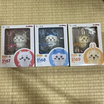 넨도로이드 치이카와 (먼작귀) 하치와레 토끼 3개 세트