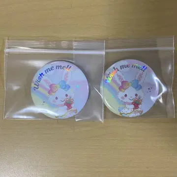 산리오 캐릭터즈 트레이딩 캔뱃지 무니구루미~위시미멜~