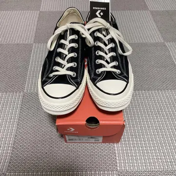ct70 컨버스 척 테일러 블랙 26.5 검정 정품