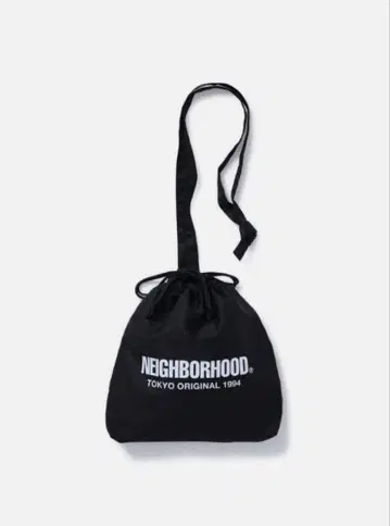 네이버후드 LOGO DRAWSTRING SHOULDER BAG