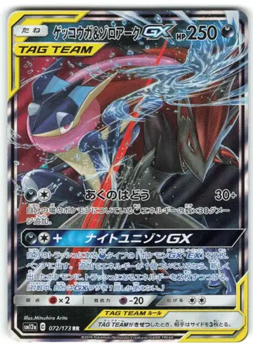 포켓몬 SM12a 072/173 게코우가&조로아크 GX RR
