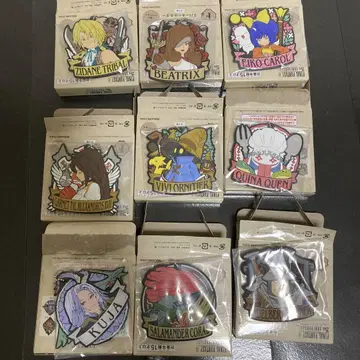 파이널 판타지 9 FF9 복권 F상 러버 키링