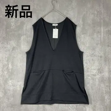 새상품 LEPSIM 렙심 렙심 V넥 베스트 블랙