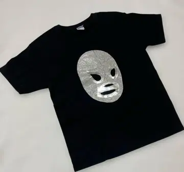 마스크 디자인 티셔츠 블랙